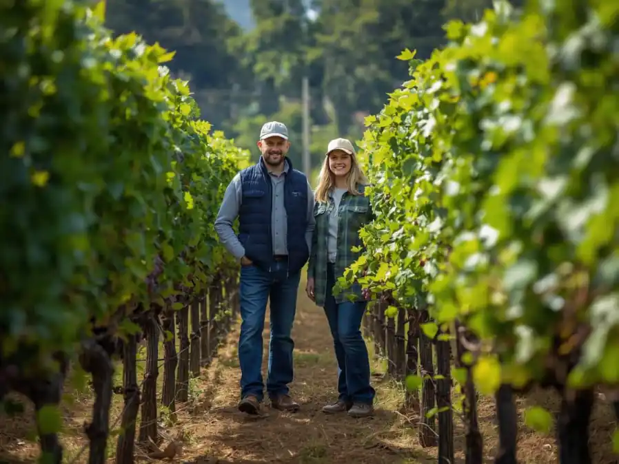 Gestion de cave à vin chez un vigneron